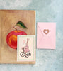 Small Card “Rabbit on Bike” - 2010