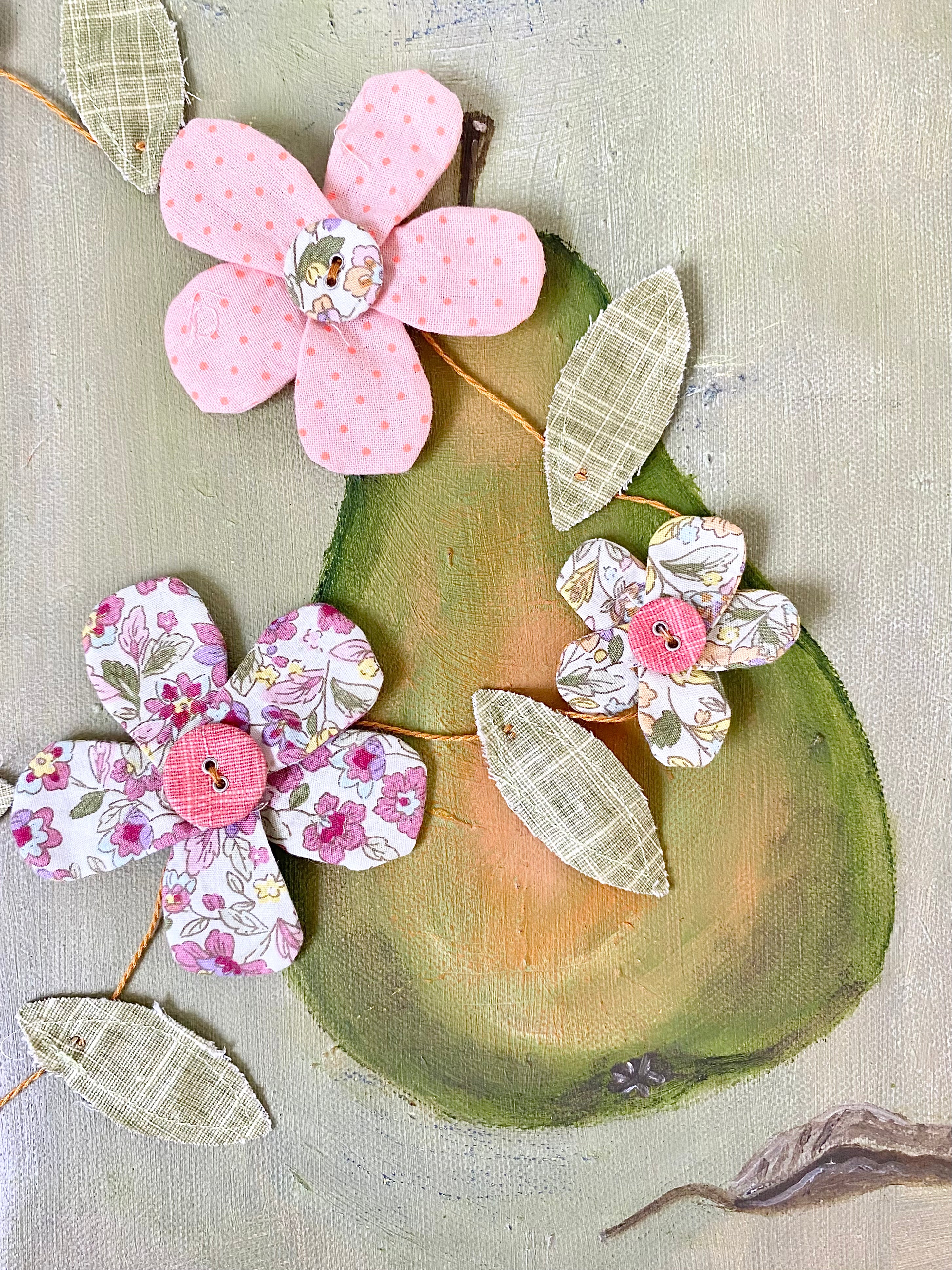 Flower String Ornament - 2010