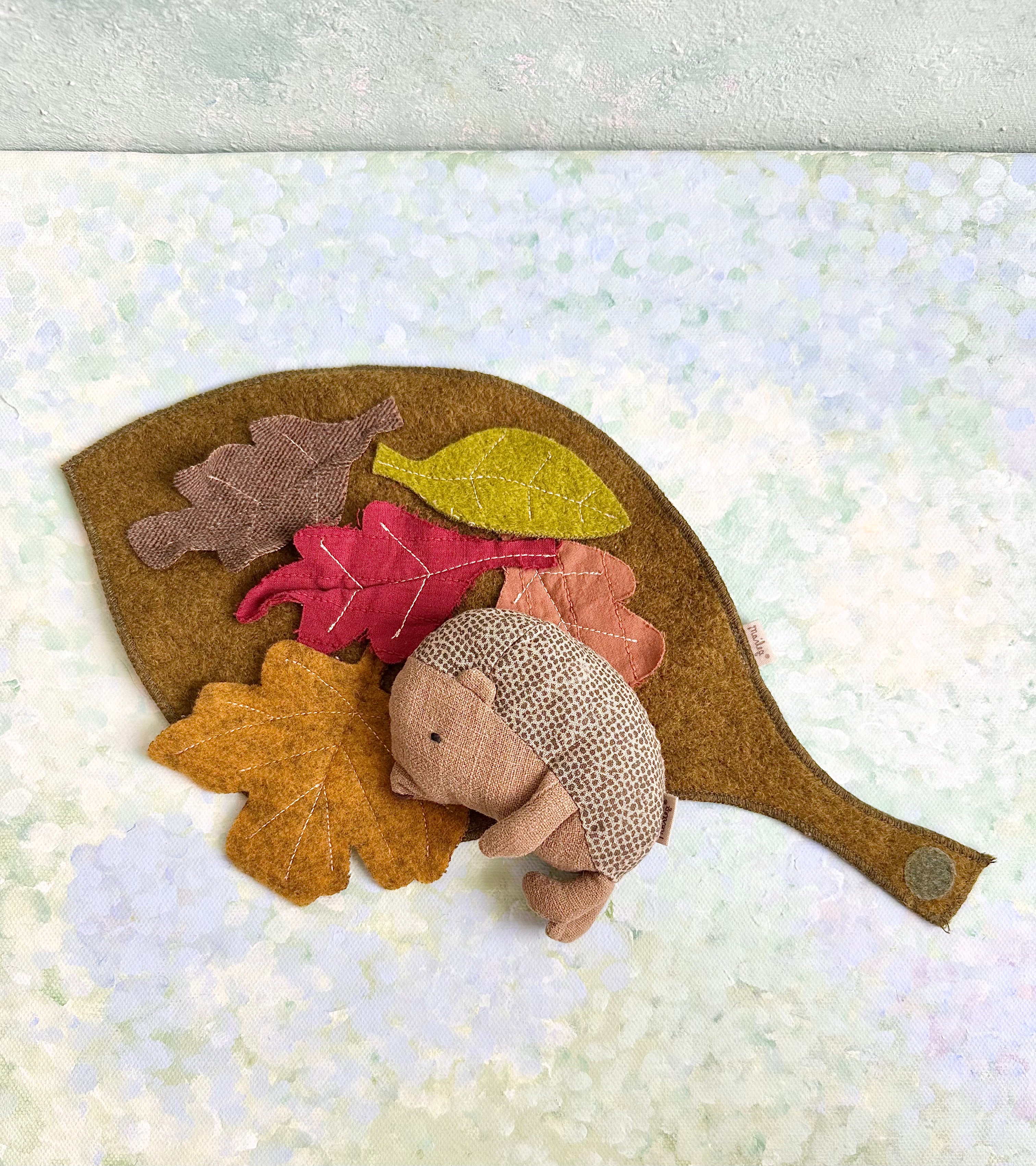 Baby Hedgehog in Leaf - 2016