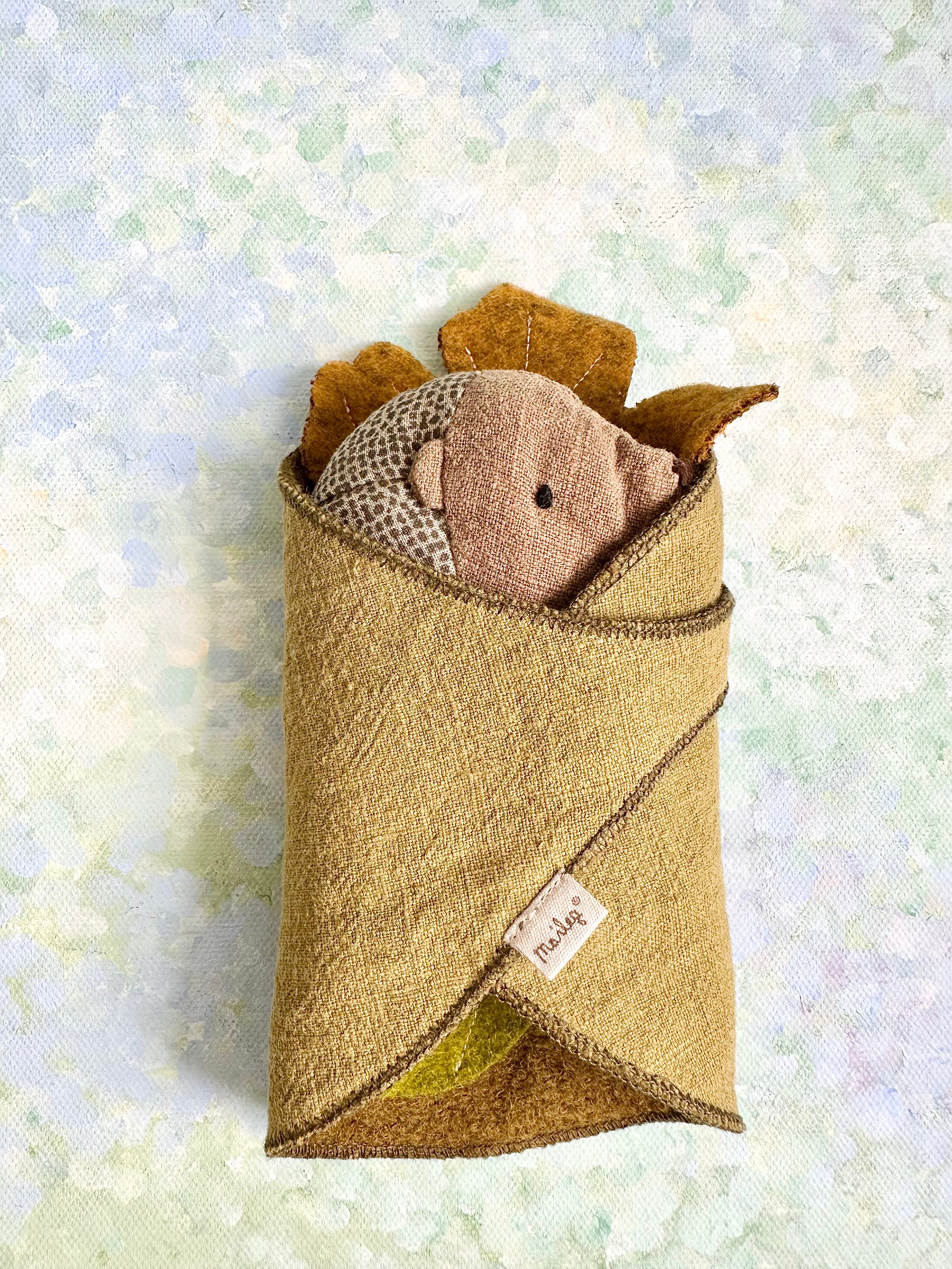 Baby Hedgehog in Leaf - 2016