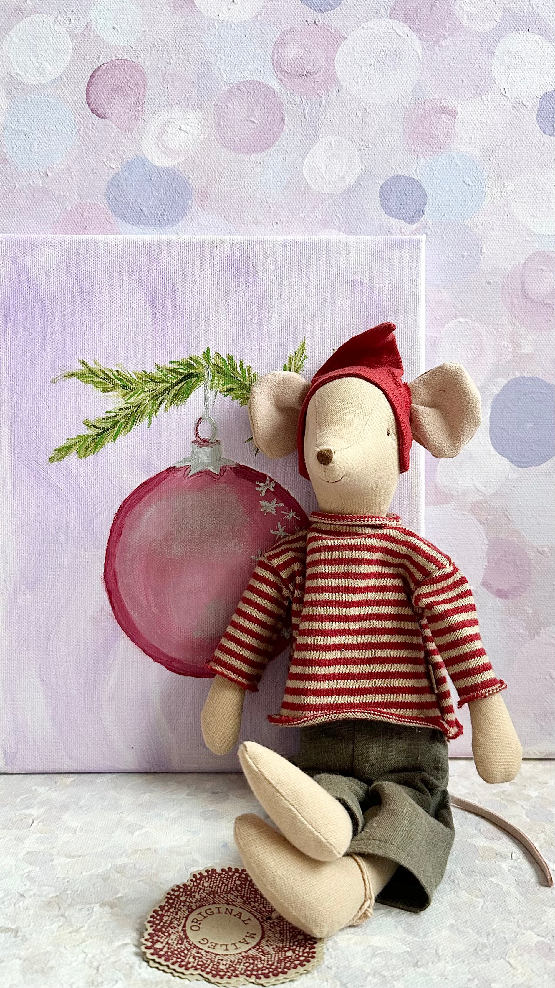 Medium Christmas Mouse - 2018