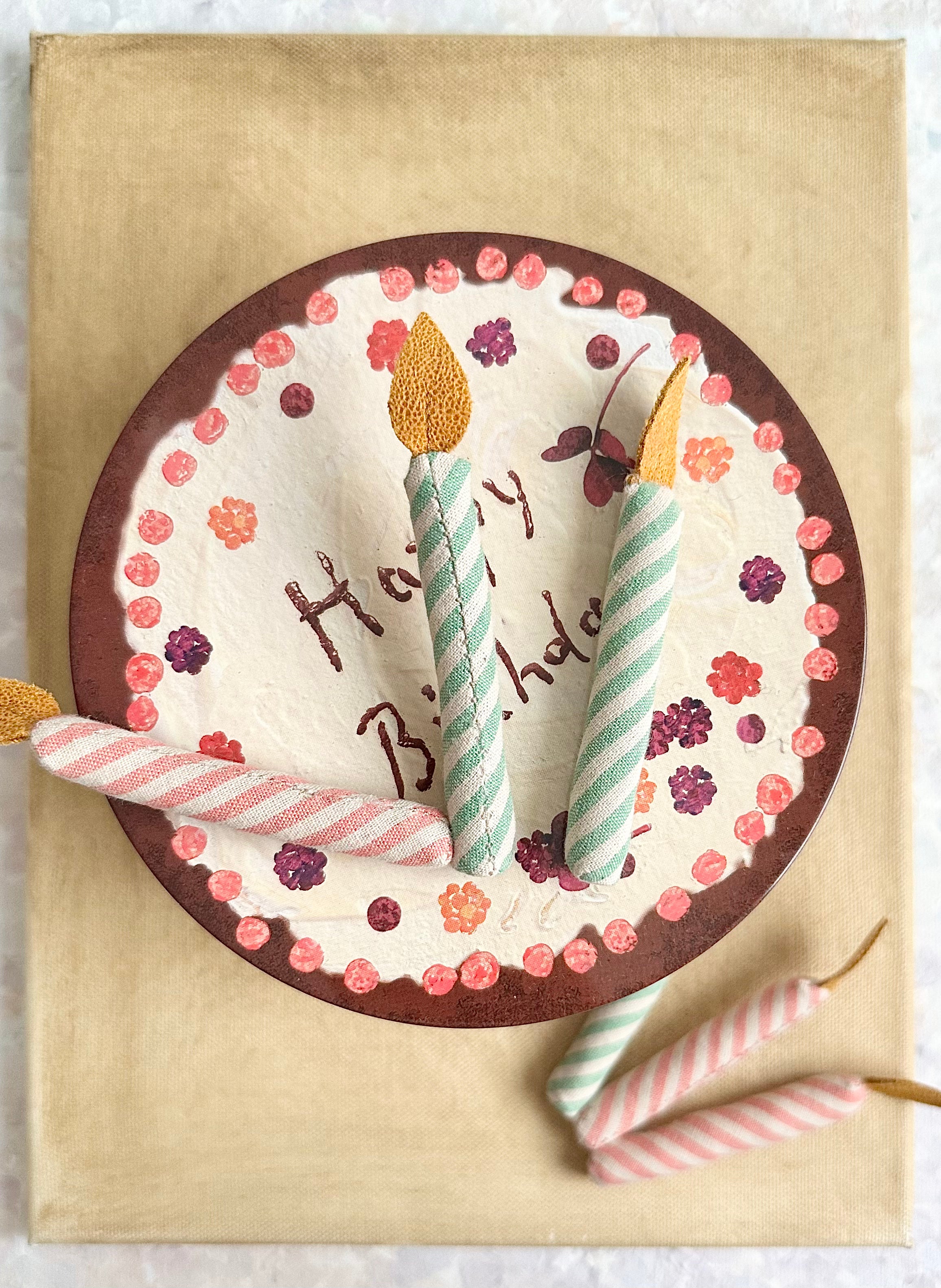 Birthday Cake with Candles - 2016