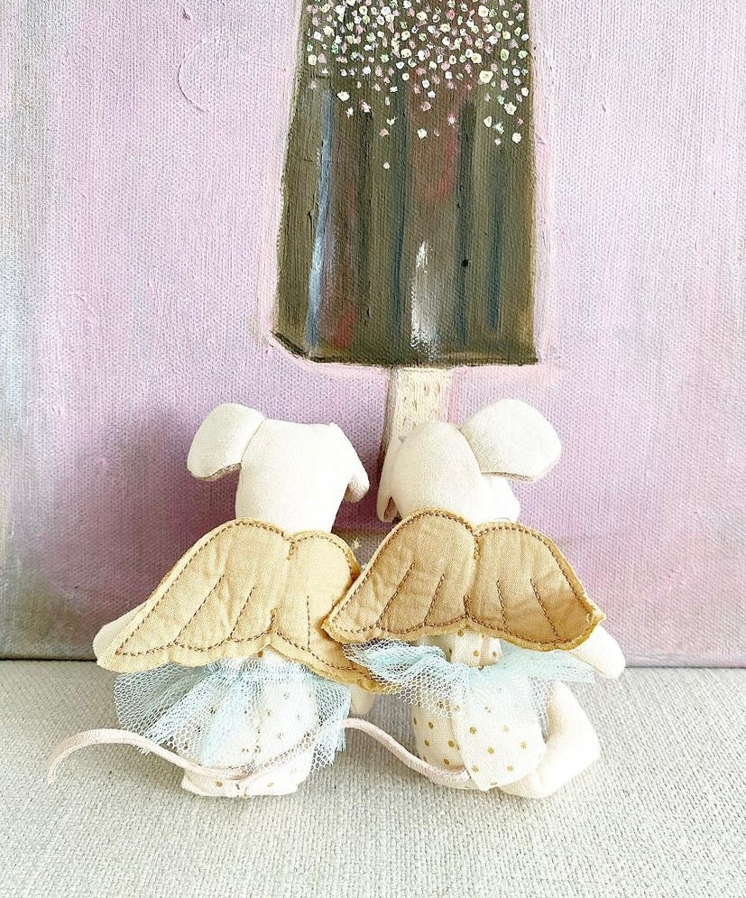 Mouse Angel with Stocking - 2017