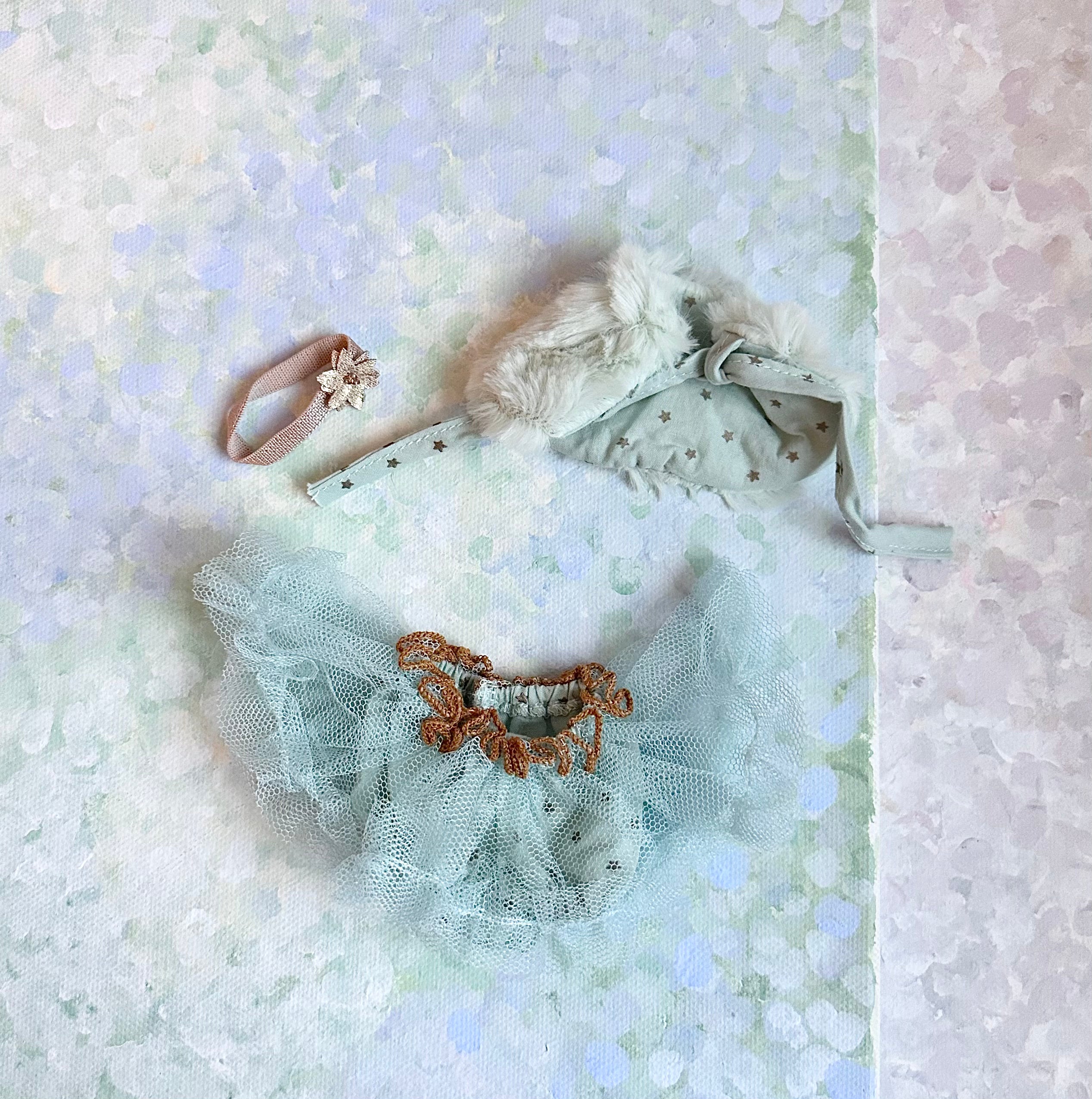 Mini Cape, Tulle Skirt & Headband Set - 2014