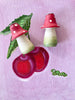 Christmas Ornament Mushroom Candle Holder - 2010