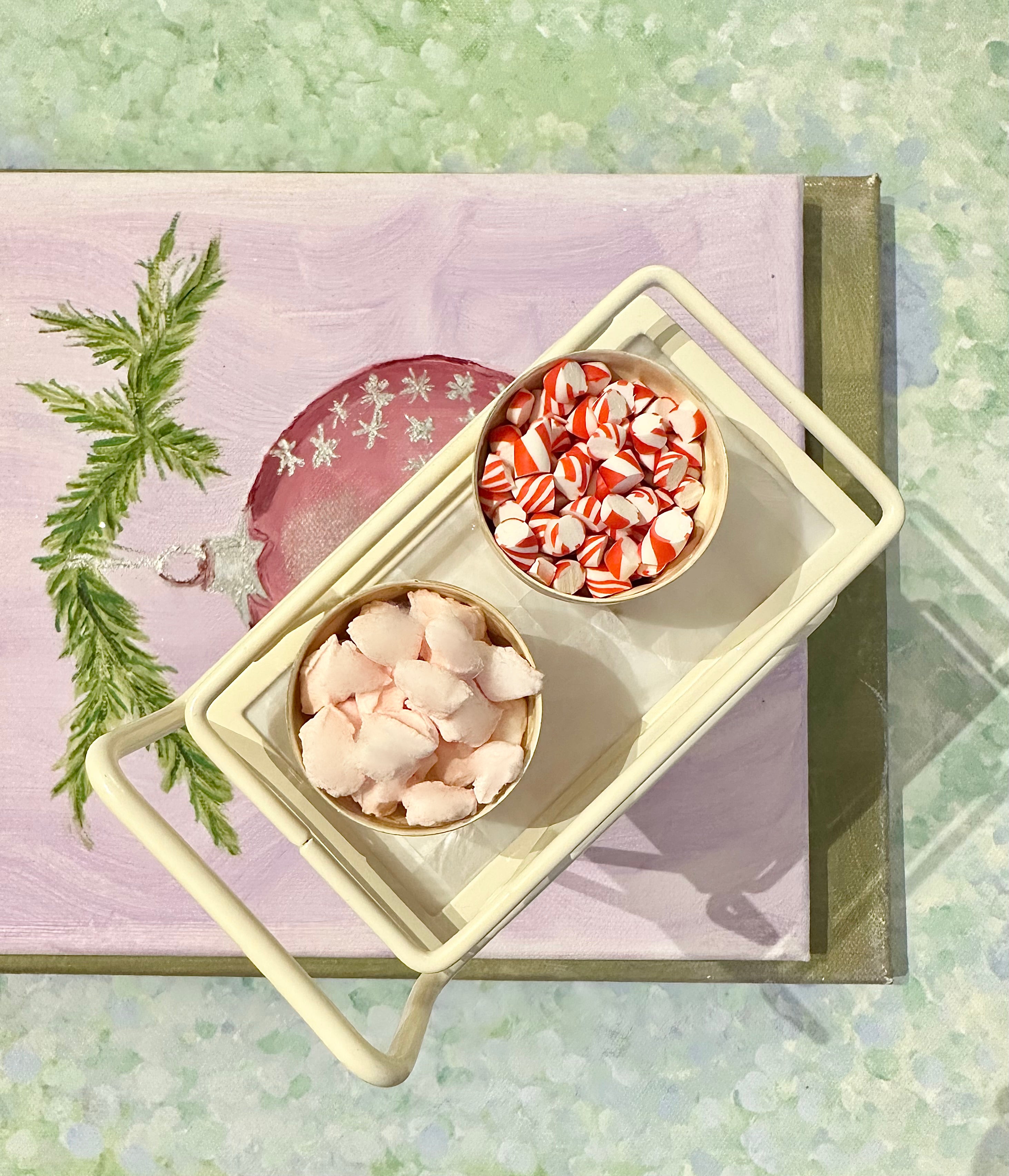 Set of Christmas Candy Canes