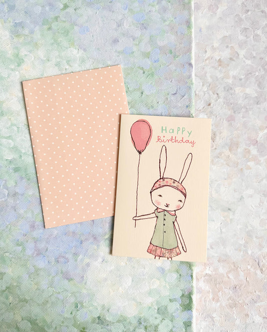 Small Double Card “Birthday Girl” - 2014