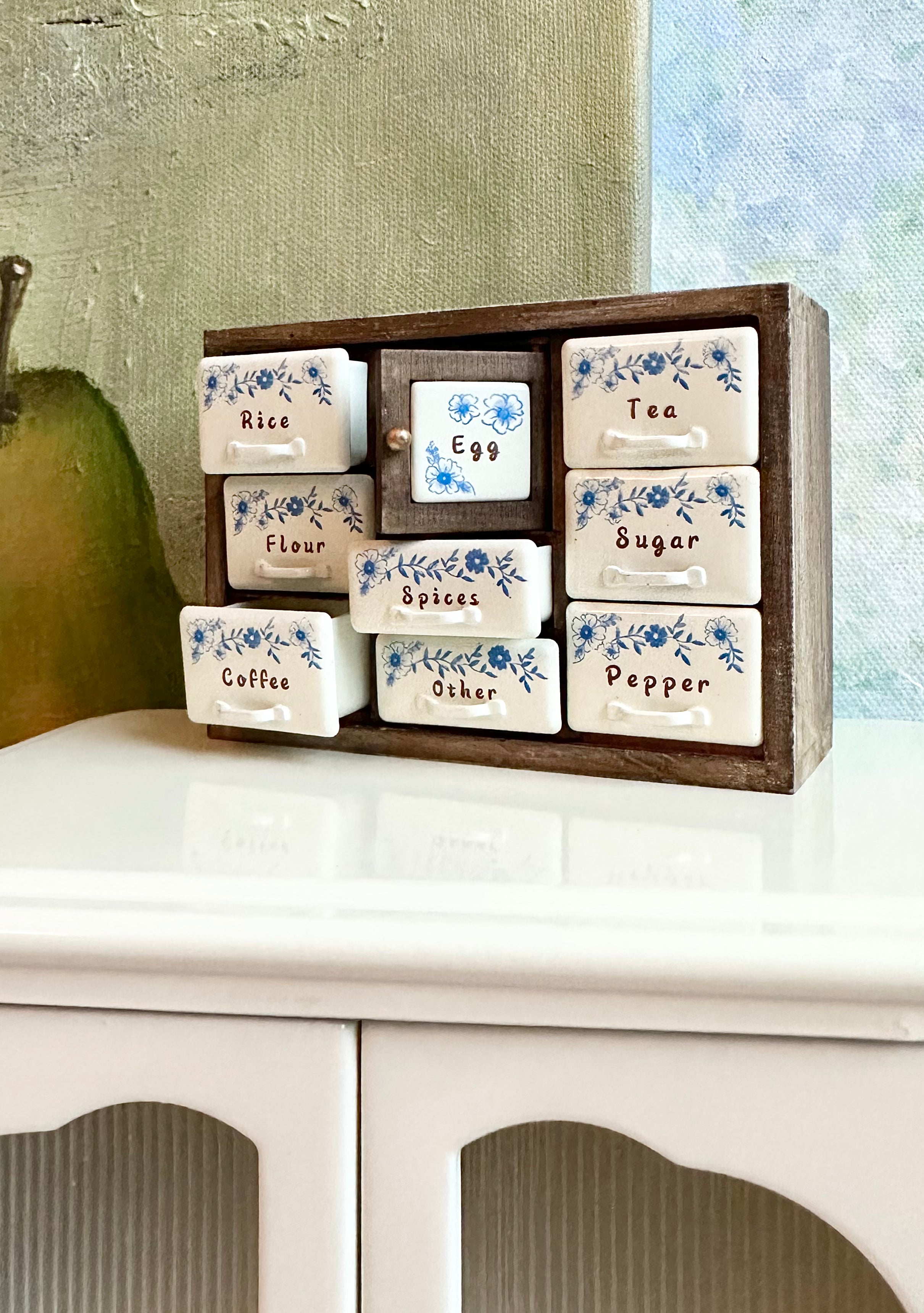 Vintage Spice Cabinet