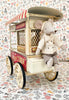 Miniature Vintage Popcorn Cart